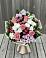 Букет цветов из: Альстромерии, Гвоздики, Розы и Хризантемы в Холм-Жирковский