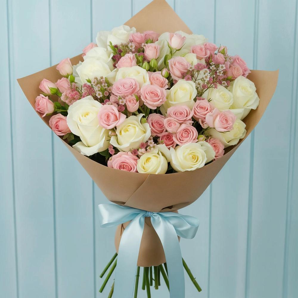 Букет цветов из: Розы в Холм-Жирковский