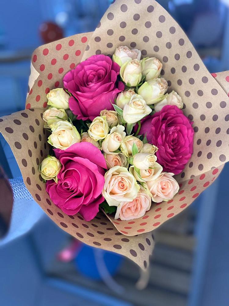 Букет цветов из: Розы в Холм-Жирковский