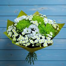 Букет цветов из:  Хризантемы #REPLACE_PRED# Холм-Жирковский