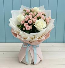 Букет цветов из:  Розы в Холм-Жирковский