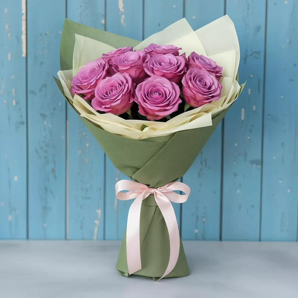 Букет Розы Фёрст Леди в Холм-Жирковский