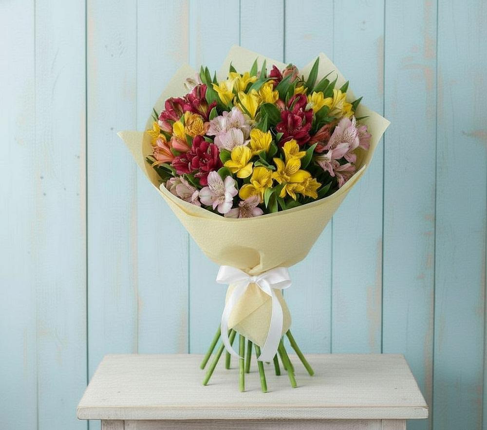 Букет цветов из: Альстромерии в Холм-Жирковский